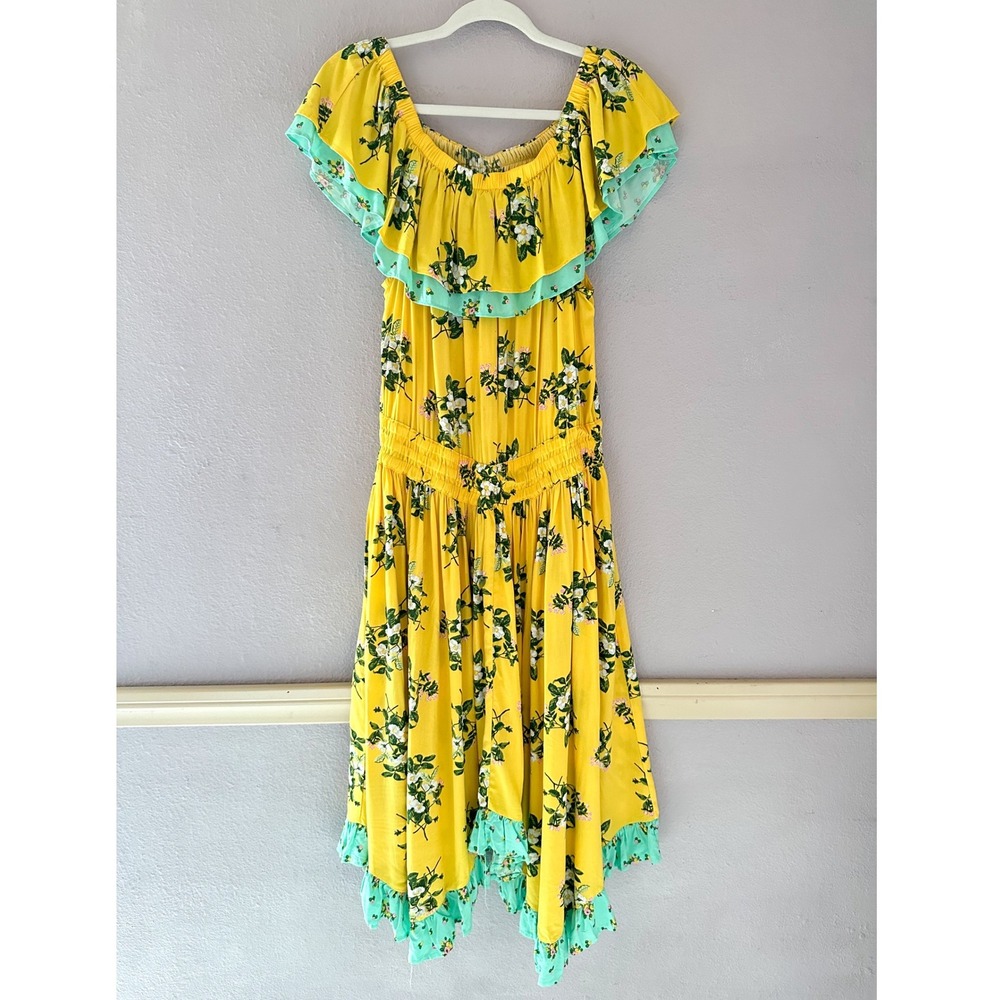 NWT Matilda Jane Hooked On A Feeling Boho Summer Dress Cottagecore Prairie Large - Picture 2 of 4
